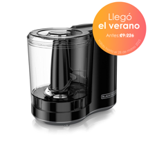 Black + Decker pica todo 3 tazas 175w negro HC300B