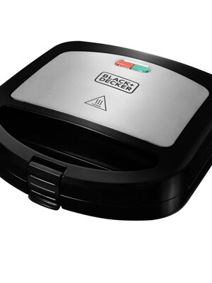 Black + Decker sandwichera panini superficie antiadherente PAN24535
