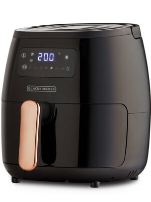 Black + Decker freidora de aire digital 57L negra HFD5055B