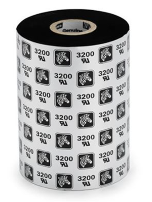 Elite ribbon zebra 5319 cera 110mm x 450m negro