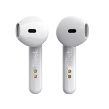 Trust audifonos bluetooth wireless color blanco c/controles tactiles - 23783