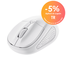 Trust mouse inalambrico color blanco - 24795
