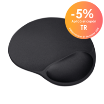 Trust almohadilla para mouse ergonomica de gel color negro - 16777