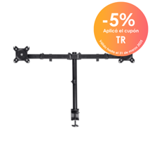 Trust brazo para monitor dual flexible - 23941