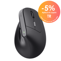 Trust mouse ergonomico inalambrico vertical recargable TM-270 - 25371 CAJA MARRÓN