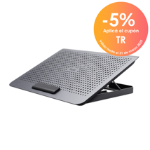 Trust base enfriadora para laptop eco hasta 16"altura regulable de 8 pasos - 24613