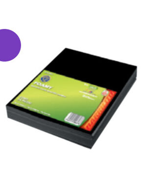 Barrilito foamy carta toalla morado pk 10 unidades ftn016