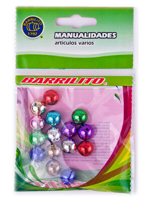 Barrilito cuentas de plastico cp018 12 mm 15 piezas