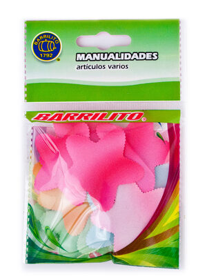 Barrilito estrellas de satinada 074 45 mm 20 piezas