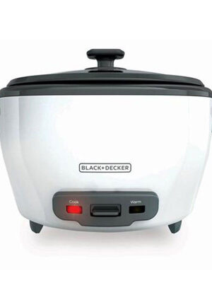 Black + Decker olla arrocera 14 tz cocidas blanca RC514