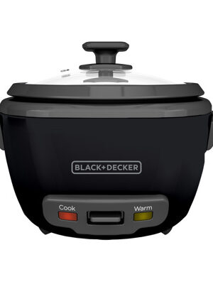 Black + Decker olla arrocera 14 tz cocidas negra RC514B
