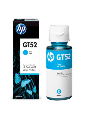 HP botella de tinta gt52 cyan 8000Pgs M0H54Al