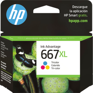 HP cartucho HP 667Xl color 3YM80Al