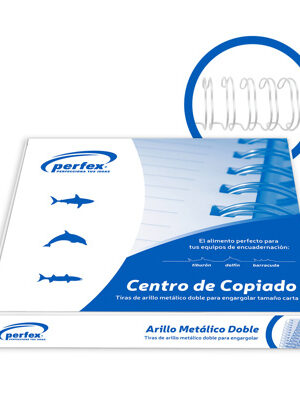 Perfex arillo metalico paso 3:1 7/16'' caja 80 unds