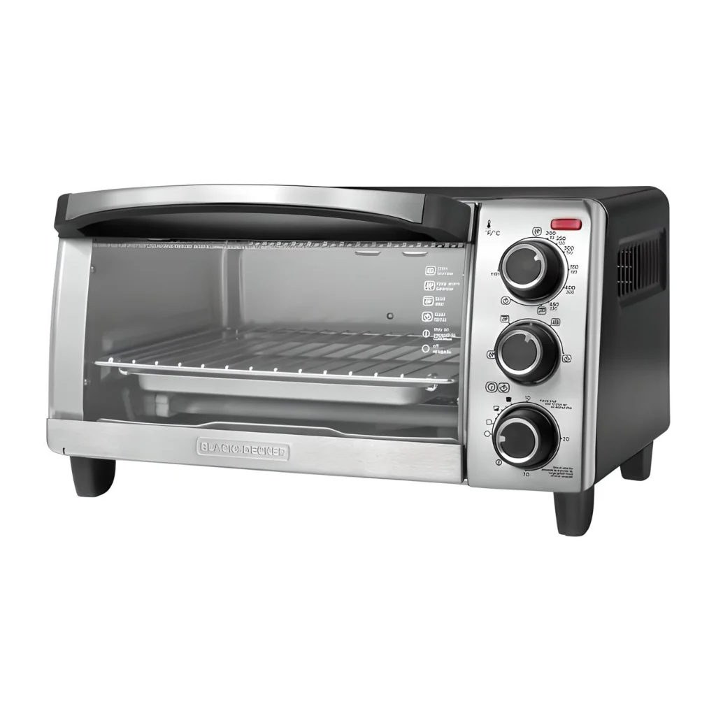 Black + Decker Horno Tostador de Convección Natural 4 Rebanadas, TO1755SBG-LA